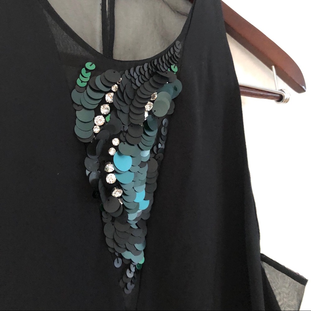 NEW 3.1 Phillip Lim Silk Sequin Embellished Front Dress - Picture 13 of 16
